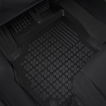 Tappeto gomma 3D montato sul pianale, lato guida